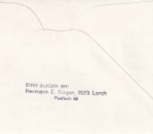 Berlin - British Airways Erstflug Berlin/Düsseldorf 35 Pfg. AFS Lupo-Brief 1966