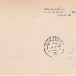 Berlin - British Airways Erstflug Comet Berlin/Bremen Ganzsache m. Zudruck 1968