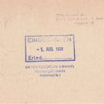 Berlin - British Airways Erstflug Comet Berlin/Frankfurt GA m. Zudruck 1968
