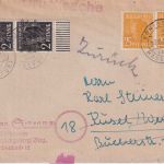 All.Bes./Währungsreform - Königsberg ü. Hassfurt 23.6.48 MIF alte/Neue Währung