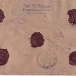 Bizone - 700 J. Kölner Dom Satz u.a. Wertbrief Friedrichstadt - München 25.11.48