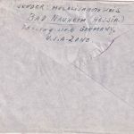 Bizone - 1 M. Bauten u.a. Luftpostbrief (11-20g) n. USA Bad Nauheim 20.6.50