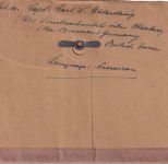 Bizone - 50 Pfg. Arbeiter/Netz u.a. Brief n. USA Sottrum - Trenton 2.7.48