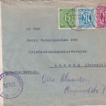 AM-Post - 40 Pfg. dt. Druck u.a. Zensurbrief i.d. SCHWEIZ Köln - Luzern 16.7.46