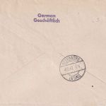 FZ/Württemberg - 84 Pfg. 1. Ausgabe Einschreibebrief Birkenfeld 3.10.47