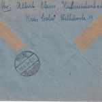 FZ/Württemberg - 60 Pfg. 2. Ausgabe Einschreibebrief Unterreichenbach 16.3.49
