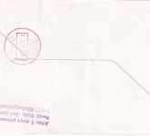 Vatikan - CAAC Erstflug Frankfurt/Peking Zuleitungspost Luftpostbrief 1979
