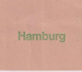 BRD - Bonn 1985 Briefbundanhänger f. PLZ 205-209/Hamburg