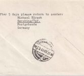 BRD - Lufthansa Erstflug Frankfurt/Bangkok Schmuckkuvert 1959