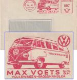 BRD - Braunschweig 1961 7 Pfg. AFS "Max Voets Volkswagen" Drucksachenbrief