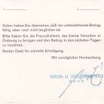 BRD - 30+10 Pfg. Heinemann Drucksachenkarte n. ÖSTERREICH 1977 Nachporto!