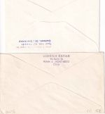 CSSR/BRD - CSA Erstflug Bratislava/Frankfurt + retour 2Luftpostbriefe 1969