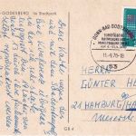 BRD - Bonn-Bad Godesberg Europ. Raumordnungs-Ministerkonferenz Karte/SST 1970
