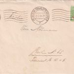 Berlin - 10 Pfg Rotaufdruck Ortsbrief (Verlobungsanzeige) B.-Charlottenburg 1949