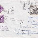 Berlin/Österreich - 10 Pfg. 500. Geb. Dürer Ortsbrief Berlin 1971 Nachsendung