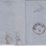 Österreich - 10 Kr. Doppeladler (5. Ausgabe) Brief Botzen - Padua 1865