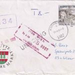 Österreich - Anthering 1989 5 S. GA-Umschlag n. Wien - Nachporto