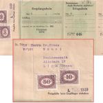 Österreich - Linz 2.7.49 unfrank. Dienstbrief (Finanzamt) - Nachporto