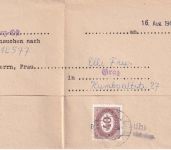 Österreich - Graz 16.8.48 unfrank. Ortsdienstbrief (Finanzamt) - Nachgebühr