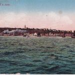 Schleswig-Holstein - Helgoland Farbansicht gelaufen 1922