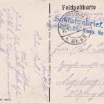 Frankreich - St. Marie a Py zerstörte Straße/Häuser sw-AK/Feldpost 1915