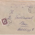Österreich - Graz 1948 unfrankierter Dienstortsbrief - Nachgebühr