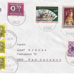 BRD/Österreich - Altaussee 1989 unterfrankierter Brief n Bad Goisern - Nachporto