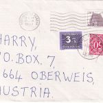 Irland/Österreich - Droichead na Bandan 1983 unterfrankierter Brief - Nachporto