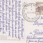 Österreich - Wien 1955 IX. Generalvers. d. Weltärzteorganisation Karte n. Zürich