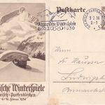 DR - 6 Pfg. Sonderganzsache Olympiade 1936 Masch.Stpl. Garmisch-Partenkirchen