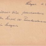 DR - 8 Pfg. Bildganzsache (Nürnberg Dürerjahr 1928) SST Stuttgart 1931