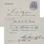 DR - 2 Pfg. Germania Ganzsache Zudruck "AGV Zaringia" Ortskarte Freiburg 1903