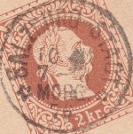 Österreich - 2 Kr. Franz-Joseph Ganzsachenkarte K1 Salzburg Stadt - Mondsee 1876