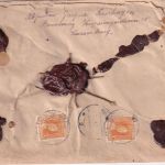 Luxemburg - 1 Fr. Schloss Vianden u.a. Wertbrief Luxembourg-Gare 1921