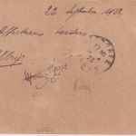 DR-Infla - 4x100.000 M. Queroval u.a. Karte n. FRANKREICH Zweibrücken 22.SEP 23