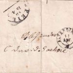 Bayern/Baden - 3 Kr. Wappen gez. Brief HKS Speyer 11/4 n. Breisach Retourvermerk