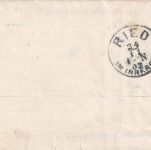 Bayern - 3 Pfg. Wappen Faltdrucksache n. Österreich Germersheim 1903 Inhalt !!