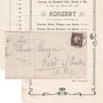 Bayern - 3 Pfg. Wappen Faltdrucksache n. Österreich Germersheim 1903 Inhalt !!