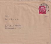DR - 12 Pfg. Hindenburg Brief/Europatarif i.d. SCHWEIZ Landau - Bern 1941 Zensur