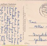 Rheinland-Pfalz - Landau Hotel Schwan sw-Foto-AK gelaufen 1957