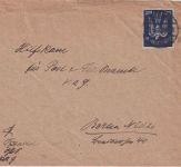 DR-Infla - 3 M. Holztaube Brief Dresden - Berlin 30.9.1922