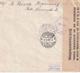 DR-Infla - 250 Tsd/500 M. 4er-Block Einschreibebrief i.d. SCHWEIZ Regensburg