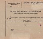 DR-Infla - Berlin NO 55 22.5.20 Wertpaketkarte i.d. SCHWEIZ Geb.bez.+Zensur
