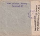 DR-Infla - 2 Mio./200 M. Ziffer u.a. Einschreibebrief (3. Gew.st.) n. ÖSTERREICH