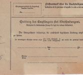 DR-Infla - Berlin NO 55 22.5.20 Wertpaketkarte i.d. SCHWEIZ Geb.bez.+Zensur