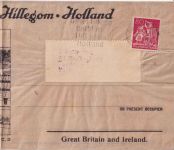 DR-Infla - 80 Pfg. Schmied (Wz.1) Streifband n. ENGLAND Berlin - Leeds 30.6.22