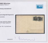 DR - 2x75 Pfg. Germania c-Farbe !! Karte Dessau - Berlin-Reinickendorf 13.8.22