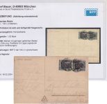 DR - 2x75 Pfg. Germania c-Farbe !! Karte Dessau - Berlin-Reinickendorf 13.8.22