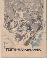 Bayern - München Teuto-Markomannia Studenten-AK gelaufen 1929