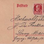 DR/Bayern - 15 Pfg. By-Abschied/DR Ganzsachenkarte + Zusatz München 8 23.5.20